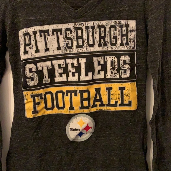 Steelers Long Sleeved T-Shirt - Picture 2 of 3